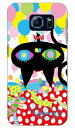 aaaaiWORKS 「ネコバルーン」 Galaxy S6 SC-05G docomo SECOND SKIN ハードケース sc-05g ケース sc-05g カバー sc-05gケース sc-05g カバー galaxy s6 ケース galaxy s6 カバー ギャラクシーs6 ケース ギャラクシーs6 カバー ドコモ 送料無料