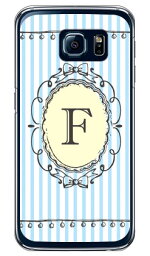 Cf LTD イニシャル アルファベット F サックス （クリア） Galaxy S6 SC-05G docomo Coverfull sc-05g ケース sc-05g カバー sc-05gケース sc-05g カバー galaxy s6 ケース galaxy s6 カバー ギャラクシーs6 ケース ギャラクシーs6 送料無料