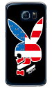 Bunny bone VERSION2 （クリア） design by ROTM Galaxy S6 SC-05G docomo SECOND SKIN sc-05g ケース sc-05g カバー sc-05gケース sc-05g カバー galaxy s6 ケース galaxy s6 カバー ギャラクシーs6 ケース ギャラクシーs6 カバー 送料無料