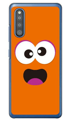 ベイビーモンスター オレンジ （クリア） Galaxy A41 SC-41A・SCV48 docomo・au YESNO galaxy a41 ケース ギャラクシー Case ギャラクシーa41 Cover スマホケース スマホ カバー スマートフォン galaxya41 ケース CASE ケース スマフォ 送料無料