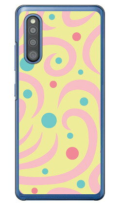 樂天商城 - ドットウェイブ イエロー （クリア） Galaxy A41 SC-41A・SCV48 docomo・au Coverfull galaxy a41 ケース ギャラクシー Case ギャラクシーa41 Cover スマホケース スマホ カバー スマートフォン galaxya41 ケース CASE ケース スマフォ 送料無料