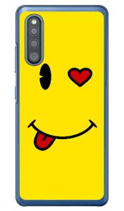 smile (クリア) Galaxy A41 SC-41A・SCV48 docomo・au Coverfull ハードケース galaxy a41 ケース ギャラクシー Case ギャラクシーa41 Cover スマホケース スマホ カバー スマートフォン galaxya41 ケース CASE ケース スマフォ 送料無料
