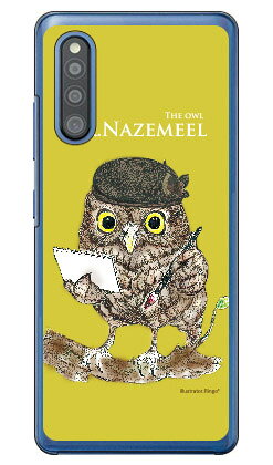 乐天商城 - ふくろう 黄色 （クリア） design by Ringo Galaxy A41 SC-41A・SCV48 docomo・au Coverfull galaxy a41 ケース ギャラクシー Case ギャラクシーa41 Cover スマホケース スマホ カバー スマートフォン galaxya41 ケース CASE ケース スマフォ 送料無料