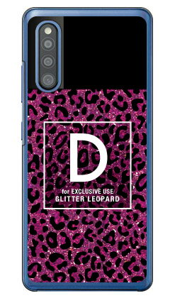 Rakuten - Cf LTD ヒョウ柄 ネイルボトル イニシャル D ピンク （クリア） Galaxy A41 SC-41A・SCV48 docomo・au Coverfull galaxy a41 ケース ギャラクシー Case ギャラクシーa41 Cover スマホケース スマホ カバー スマートフォン galaxya41 ケース CASE 送料無料