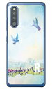 Cf LTD バード イニシャル R (クリア) Galaxy A41 SC-41A・SCV48 docomo・au Coverfull galaxy a41 ケース ギャラクシー Case ギャラクシーa41 Cover スマホケース スマホ カバー スマートフォン galaxya41 ケース CASE ケース スマフォ 送料無料(2)