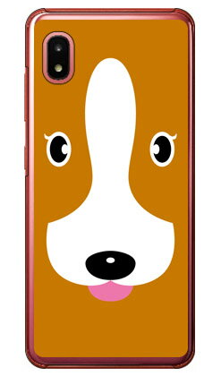 樂天商城 - Cf LTD キューティードッグ ライトブラウン （クリア） Galaxy A21 SC-42A・A21 シンプル SCV49 docomo・au Coverfull sc42a ケース sc42a カバー galaxy a21 sc-42a ケース galaxy a21 sc-42a カバー galaxy a21 ケース galaxy a21 カバー 送料無料