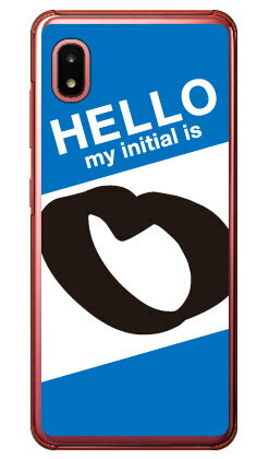 Rakuten - Cf LTD ハローイニシャル O ブルー （クリア） Galaxy A21 SC-42A・A21 シンプル SCV49 docomo・au Coverfull sc42a ケース sc42a カバー galaxy a21 sc-42a ケース galaxy a21 sc-42a カバー galaxy a21 ケース galaxy a21 カバー 送料無料