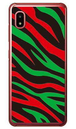 Zebra HIPHOP （クリア） design by ROTM Galaxy A21 SC-42A・A21 シンプル SCV49 docomo・au SECOND SKIN ハードケース sc42a ケース sc42a カバー galaxy a21 sc-42a ケース galaxy a21 sc-42a カバー galaxy a21 ケース galaxy a21 カバー 送料無料