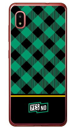 樂天商城 - ブロックチェック グリーン （ソフトTPUクリア） Galaxy A21 SC-42A・A21 シンプル SCV49 docomo・au YESNO ソフトケース sc42a ケース sc42a カバー galaxy a21 sc-42a ケース galaxy a21 sc-42a カバー galaxy a21 ケース galaxy a21 カバー 送料無料