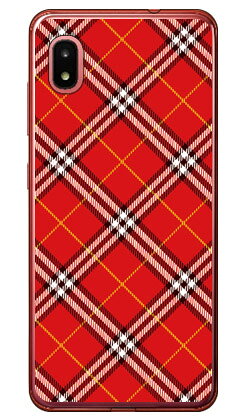 乐天商城 - タータンチェック レッド （ソフトTPUクリア） Galaxy A21 SC-42A・A21 シンプル SCV49 docomo・au SECOND SKIN sc42a ケース sc42a カバー galaxy a21 sc-42a ケース galaxy a21 sc-42a カバー galaxy a21 ケース galaxy a21 カバー 送料無料