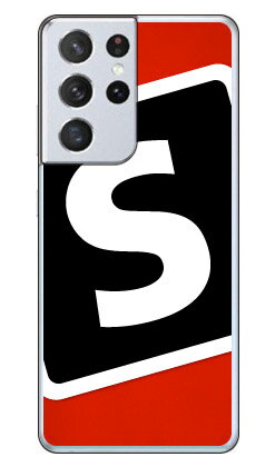 樂天商城 - Cf LTD キャンプ イニシャル レッド×ブラック S （クリア） Galaxy S21 Ultra 5G SC-52B docomo Coverfull sc-52b ケース sc-52b カバー sc 52b ケース sc 52b カバー sc52b ケース sc52b カバー sc52bケース sc52bカバー galaxy s21 ultra 5g 送料無料