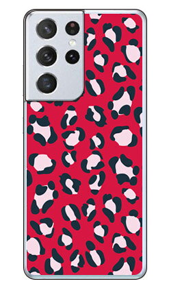 Rakuten - Leopard レッド （クリア） design by ROTM Galaxy S21 Ultra 5G SC-52B docomo SECOND SKIN sc-52b ケース sc-52b カバー sc 52b ケース sc 52b カバー sc52b ケース sc52b カバー sc52bケース sc52bカバー galaxy s21 ultra 5g ケース galaxy 送料無料