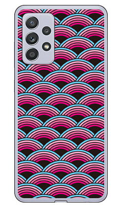 レインボーアーチ ピンク （ソフトTPUクリア） Galaxy A52 5G SC-53B docomo YESNO ソフトケース sc53b ケース sc53b カバー galaxy a52 5g sc-53b ケース galaxy a52 5g sc-53b カバー galaxy a52 5g ケース galaxy a52 5g カバー 送料無料