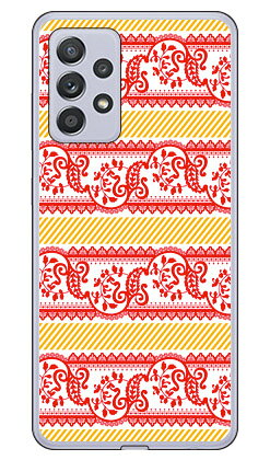 樂天商城 - レースストライプ レッド （クリア） Galaxy A52 5G SC-53B docomo Coverfull スマホケース ハードケース sc53b ケース sc53b カバー galaxy a52 5g sc-53b ケース galaxy a52 5g sc-53b カバー galaxy a52 5g ケース galaxy a52 5g カバー 送料無料