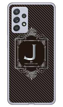 樂天商城 - Cf LTD ラグジュアリーイニシャル J シルバーグレー （クリア） Galaxy A52 5G SC-53B docomo Coverfull sc53b ケース sc53b カバー galaxy a52 5g sc-53b ケース galaxy a52 5g sc-53b カバー galaxy a52 5g ケース galaxy a52 5g カバー 送料無料