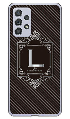 樂天商城 - Cf LTD ラグジュアリーイニシャル L シルバーグレー （クリア） Galaxy A52 5G SC-53B docomo Coverfull sc53b ケース sc53b カバー galaxy a52 5g sc-53b ケース galaxy a52 5g sc-53b カバー galaxy a52 5g ケース galaxy a52 5g カバー 送料無料