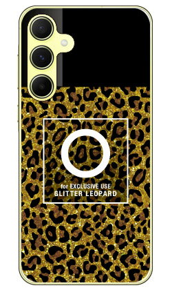 乐天商城 - Cf LTD ヒョウ柄 ネイルボトル イニシャル O ブラウン (クリア) Galaxy A55 5G SC-53E SCG27 Coverfull 本体 保護 ハードケース スマホカバー　送料無料