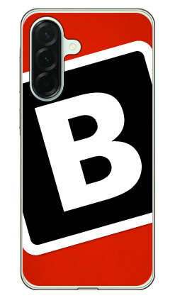 樂天商城 - Cf LTD キャンプ イニシャル レッド×ブラック B (クリア) Galaxy A36 5G SC-54F SM-A366Q Coverfull 本体 保護 ハードケース スマホカバー　送料無料
