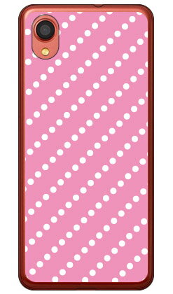 樂天商城 - ドットストライプ ピンク×ホワイト （ソフトTPUクリア） Galaxy A22 5G SC-56B docomo SECOND SKIN スマホケース ソフトケース galaxy a22 sc-56b ケース galaxy a22 sc-56b カバー galaxy a22 ケース galaxy a22 カバー ギャラクシーエー22ケース 送料無料