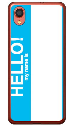 乐天商城 - Hello my name is シアン （ソフトTPUクリア） Galaxy A22 5G SC-56B docomo SECOND SKIN 平面 受注生産 スマホケース ソフトケース galaxy a22 sc-56b ケース galaxy a22 sc-56b カバー galaxy a22 ケース galaxy a22 カバー ギャラクシーエー22ケース 送料無料