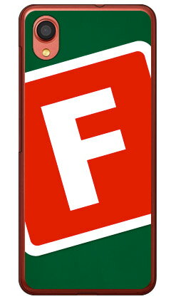 Cf LTD キャンプ イニシャル グリーン×レッド F （クリア） Galaxy A22 5G SC-56B docomo Coverfull スマホケース ハードケース galaxy a22 sc-56b ケース galaxy a22 sc-56b カバー galaxy a22 ケース galaxy a22 カバー ギャラクシーエー22ケース 送料無料(2.0)