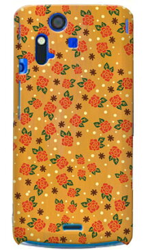 【送料無料】 ローズドット イエロー / for Xperia acro SO-02C/docomo 【Coverfull】【全面】【スマホケース】【ハードケース】xperia acro ケース カバー エクスペリア アクロ エクスぺリア Case Cover スマートフォンケース スマホケース