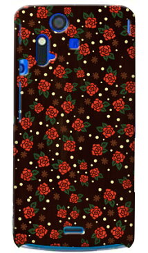 【送料無料】 ローズドット ブラック / for Xperia acro SO-02C/docomo 【Coverfull】【全面】【スマホケース】【ハードケース】xperia acro ケース カバー エクスペリア アクロ エクスぺリア Case Cover スマートフォンケース スマホケース