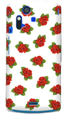 【送料無料】 uistore 「excellent rose (white)」 / for Xperia acro SO-02C/docomo 【SECOND SKIN】【ハードケース】xperia acro ケース カバー エクスペリア アクロ エクスぺリア Case Cover スマートフォンケース スマホケース