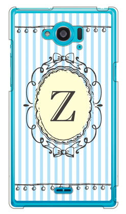 Cf LTD イニシャル アルファベット Z サックス （クリア） Disney Mobile on docomo SH-02G docomo Coverfull sh02g カバー sh02g ケース disney mobile on docomo sh-02g ケースモバイル sh-02g ケース 送料無料