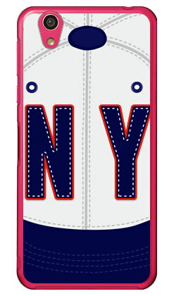 Cf LTD NY ホワイト×ネイビー （クリア） AQUOS EVER SH-02J・U SHV37・SH-M04・L・L2 UQ mobile docomo・au・MVNOスマホ（SIMフリー端末） Coverfull sh-02j ケース sh-02j カバー shv37 ケース shv37 カバー sh-m04 ケース sh-m04 送料無料