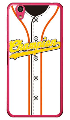 Cf LTD ベースボールユニフォーム ホワイト×オレンジ （クリア） AQUOS EVER SH-02J・U SHV37・SH-M04・L・L2 UQ mobile docomo・au・MVNOスマホ（SIMフリー端末） Coverfull sh-02j ケース sh-02j カバー shv37 ケース shv37 送料無料