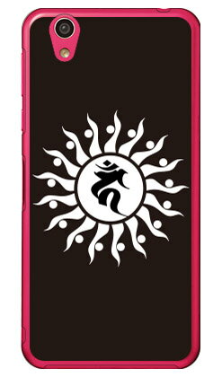 Cf LTD 梵字 酉（とり） （クリア） AQUOS EVER SH-02J・U SHV37・SH-M04・L・L2 UQ mobile docomo・au・MVNOスマホ（SIMフリー端末） Coverfull sh-02j ケース sh-02j カバー shv37 ケース shv37 カバー sh-m04 ケース sh-m04 送料無料