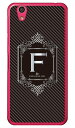 Cf LTD ラグジュアリーイニシャル F シルバーグレー (クリア) AQUOS EVER SH-02J・U SHV37・SH-M04・L・L2 UQ mobile docomo・au・MVNOスマホ(SIMフリー端末) Coverfull sh-02j ケース sh-02j カバー shv37 ケース shv37 カバー 送料無料(2)