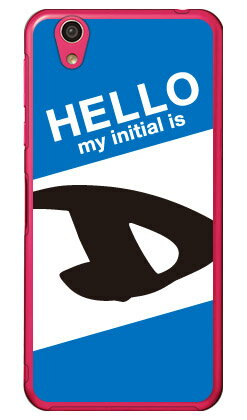 Cf LTD ハローイニシャル D ブルー （クリア） AQUOS EVER SH-02J・U SHV37・SH-M04・L・L2 UQ mobile docomo・au・MVNOスマホ（SIMフリー端末） Coverfull sh-02j ケース sh-02j カバー shv37 ケース shv37 カバー sh-m04 ケース 送料無料
