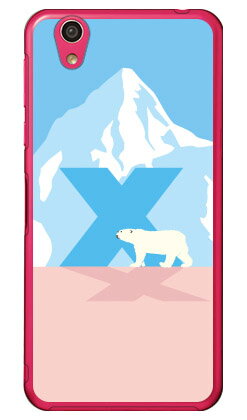 Cf LTD シロクマ イニシャル X （クリア） AQUOS EVER SH-02J・U SHV37・SH-M04・L・L2 UQ mobile docomo・au・MVNOスマホ（SIMフリー端末） Coverfull sh-02j ケース sh-02j カバー shv37 ケース shv37 カバー sh-m04 ケース sh-m04 送料無料