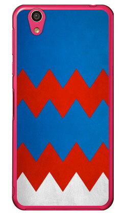 Cf LTD ダービーコレクション 競馬 騎手 勝負服 51 胴青・赤山形一文字・袖白 （クリア） AQUOS EVER SH-02J・U SHV37・SH-M04・L・L2 UQ mobile docomo・au・MVNOスマホ（SIMフリー端末） Coverfull sh-02j ケース sh-02j 送料無料