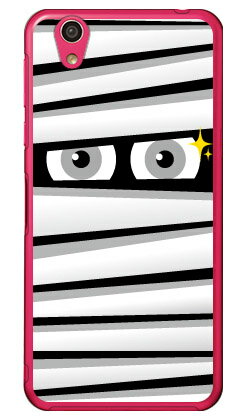 ミイラくん ホワイト （クリア） AQUOS EVER SH-02J・U SHV37・SH-M04・L・L2 UQ mobile docomo・au・MVNOスマホ（SIMフリー端末） YESNO sh-02j ケース sh-02j カバー shv37 ケース shv37 カバー sh-m04 ケース sh-m04 カバー 送料無料