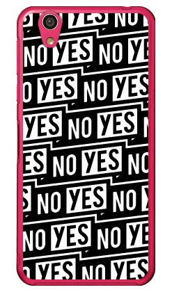 YESNOラベル ホワイト （クリア） AQUOS EVER SH-02J・U SHV37・SH-M04・L・L2 UQ mobile docomo・au・MVNOスマホ（SIMフリー端末） YESNO sh-02j ケース sh-02j カバー shv37 ケース shv37 カバー sh-m04 ケース sh-m04 カバー 送料無料