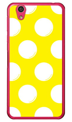 ドットフライ イエロー×ホワイト （クリア） AQUOS EVER SH-02J・U SHV37・SH-M04・L・L2 UQ mobile docomo・au・MVNOスマホ（SIMフリー端末） SECOND SKIN sh-02j ケース sh-02j カバー shv37 ケース shv37 カバー sh-m04 ケース 送料無料
