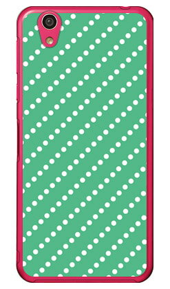 ドットストライプ グリーン×ホワイト （クリア） AQUOS EVER SH-02J・U SHV37・SH-M04・L・L2 UQ mobile docomo・au・MVNOスマホ（SIMフリー端末） SECOND SKIN sh-02j ケース sh-02j カバー shv37 ケース shv37 カバー sh-m04 送料無料