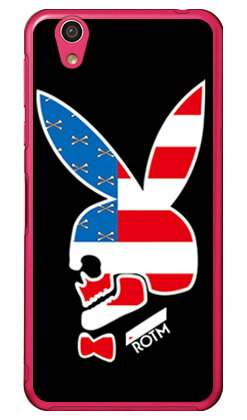 Bunny bone VERSION2 （クリア） design by ROTM AQUOS EVER SH-02J・U SHV37・SH-M04・L・L2 UQ mobile docomo・au・MVNOスマホ（SIMフリー端末） SECOND SKIN sh-02j ケース sh-02j カバー shv37 ケース shv37 カバー sh-m04 送料無料