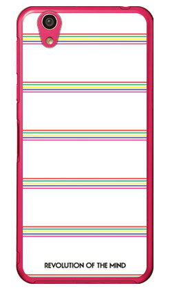 Multi border ホワイト （クリア） design by ROTM AQUOS EVER SH-02J・U SHV37・SH-M04・L・L2 UQ mobile docomo・au・MVNOスマホ（SIMフリー端末） SECOND SKIN sh-02j ケース sh-02j カバー shv37 ケース shv37 カバー sh-m04 送料無料