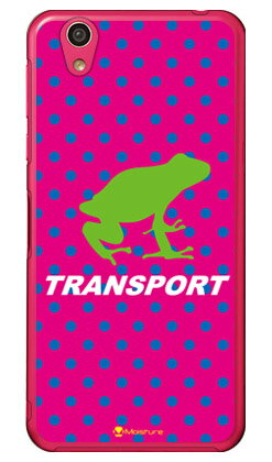 TRANSPORT FROG ピンク×ホワイト （クリア） design by Moisture AQUOS EVER SH-02J・U SHV37・SH-M04・L・L2 UQ mobile docomo・au・MVNOスマホ（SIMフリー端末） SECOND SKIN sh-02j ケース sh-02j カバー shv37 ケース shv37 送料無料
