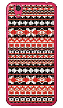 フェアアイル レッド （クリア） AQUOS EVER SH-02J・U SHV37・SH-M04・L・L2 UQ mobile docomo・au・MVNOスマホ（SIMフリー端末） SECOND SKIN sh-02j ケース sh-02j カバー shv37 ケース shv37 カバー sh-m04 ケース sh-m04 カバー 送料無料