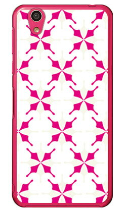 MHAK 「SUN」 ホワイト×ピンク （クリア） AQUOS EVER SH-02J・U SHV37・SH-M04・L・L2 UQ mobile docomo・au・MVNOスマホ（SIMフリー端末） SECOND SKIN sh-02j ケース sh-02j カバー shv37 ケース shv37 カバー sh-m04 ケース 送料無料