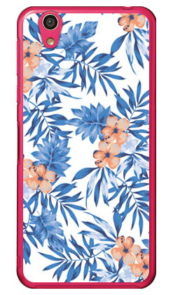 リゾートフラワー ホワイト （クリア） AQUOS EVER SH-02J・U SHV37・SH-M04・L・L2 UQ mobile docomo・au・MVNOスマホ（SIMフリー端末） SECOND SKIN sh-02j ケース sh-02j カバー shv37 ケース shv37 カバー sh-m04 ケース sh-m04 送料無料