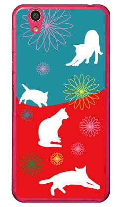 ねこ （クリア） AQUOS EVER SH-02J・U SHV37・SH-M04・L・L2 UQ mobile docomo・au・MVNOスマホ（SIMフリー端末） Coverfull sh-02j ケース sh-02j カバー shv37 ケース shv37 カバー sh-m04 ケース sh-m04 カバー 送料無料