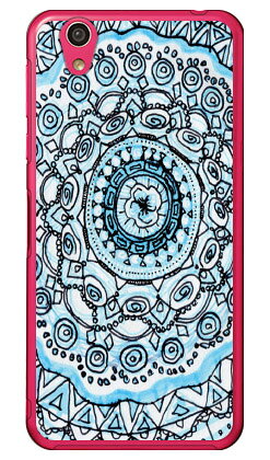 トルコ サークル パターン （クリア） AQUOS EVER SH-02J・U SHV37・SH-M04・L・L2 UQ mobile docomo・au・MVNOスマホ（SIMフリー端末） Coverfull sh-02j ケース sh-02j カバー shv37 ケース shv37 カバー sh-m04 ケース sh-m04 送料無料