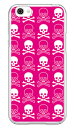 スカル ピンク×ホワイト (クリア) AQUOS R SH-03J・SHV39・605SH docomo・au・SoftBank SECOND SKIN aquos r ケース aquos r カバー アクオスr ケース アクオスr カバー sh-03j ケース sh-03j カバー sh03j ケース sh03j カバー 送料無料(2)