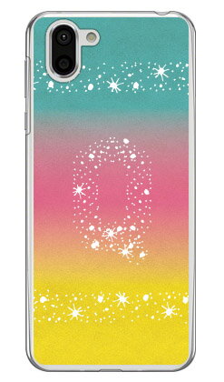 樂天商城 - Cf LTD アロハ イニシャル トロピカル Q （クリア） AQUOS R2 SH-03K・SHV42・706SH docomo・au・SoftBank Coverfull aquos r sh-03k shv42 706sh ケース aquos r sh-03k shv42 706sh カバー sh-03k shv42 706shケース sh-03k 送料無料
